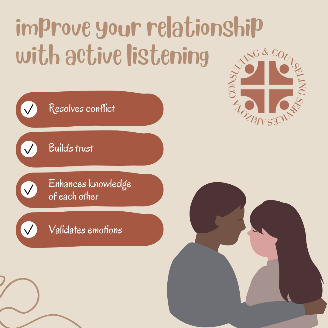 Improve Your Relationship With Active Listening | Counselingataccs.com